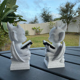 Reading Gargoyle | Bookshelf Decor