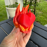 Heart on Fire | Bookshelf Decor Bookish Merch
