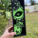 Poker Mask Book Nook | Bookish Merch | Bookshelf Decor | Dark Romance |