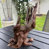 Haunted Tree Bookshelf Decor Hand Painted Gothic Horror 3d printed