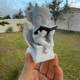 Reading Gargoyle | Bookshelf Decor