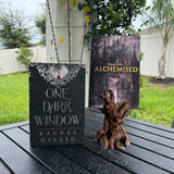 Haunted Tree Bookshelf Decor Hand Painted Gothic Horror 3d printed