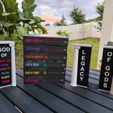 Legacy Of Gods Book Nook Set | Officially Licensed | Rina Kent | Bookshelf Decor | Bookish Merch