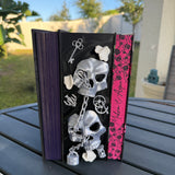 Skull and Chains Book Nook | Bookshelf Decor | Bookish Merch | Dark Romance