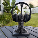 Mechanical Skull Headphone Stand | Gaming | Gothic Decor