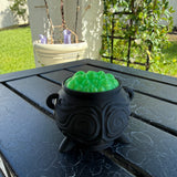 Cauldron Tealight Holder Bookshelf Decor Cute Spooky Decor 3d printed