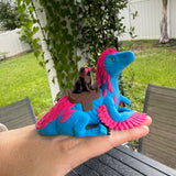 Dungeon Dragon and Cat | Figurine Home Decor Bookshelf Decor
