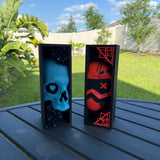 Mask and Skull Book Nook set | Bookish Merch | Bookshelf Decor | Dark Romance-Create Fantasy Crafts