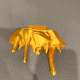 Gold Drip insert - Bookshelf Decor Bookish Merch-Create Fantasy Crafts