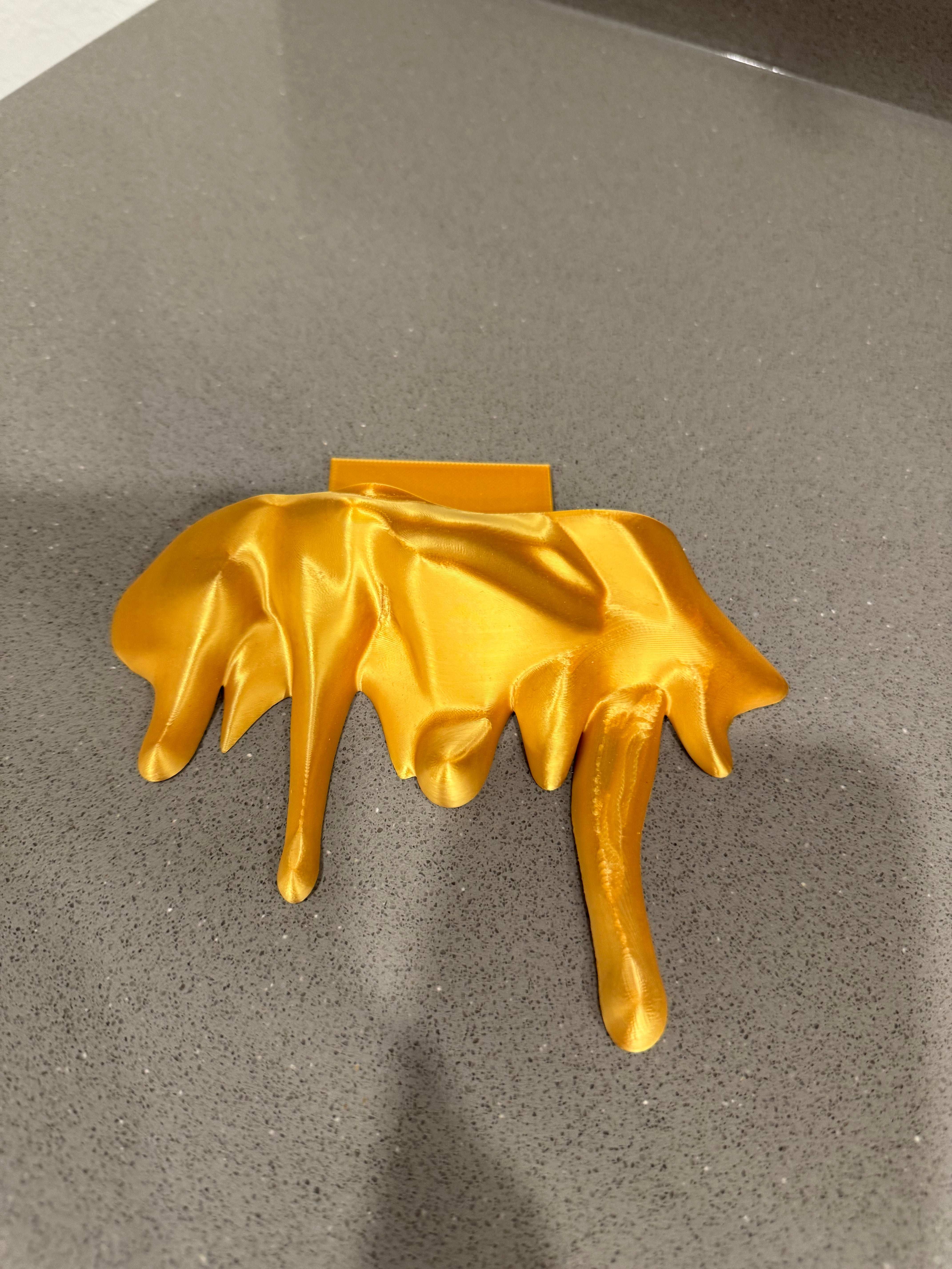 Gold Drip insert - Bookshelf Decor Bookish Merch-Create Fantasy Crafts