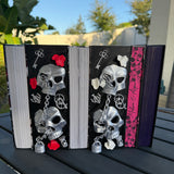 Skull and Chains Book Nook | Bookshelf Decor | Bookish Merch | Dark Romance
