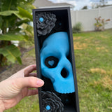 Mask and Skull Book Nook set | Bookish Merch | Bookshelf Decor | Dark Romance