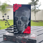 Skull Book Nook | Bookshelf Decor | Dark Romance | Horror |-Create Fantasy Crafts