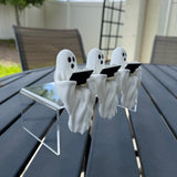 Reading Ghost Bookshelf Decor