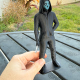 Hooded Masked Figure | Bookshelf Shelf Decor