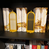 Bird Cage Tealight Book Nook | Bookshelf Decor