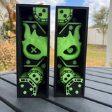 Poker Mask Book Nook | Bookish Merch | Bookshelf Decor | Dark Romance |