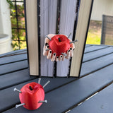 Pierced Apple Decor | Bookshelf Decor Bookish Merch
