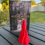 Cloaked Female Bookshelf Decor Bookish Merch - Customizable Colors