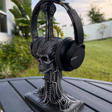 Mechanical Skull Headphone Stand | Gaming | Gothic Decor