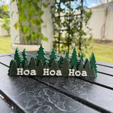 Hoa Sign | Home Decor Bookshelf Decor