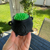 Cauldron Tealight Holder Bookshelf Decor Cute Spooky Decor 3d printed
