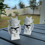 Reading Gargoyle | Bookshelf Decor