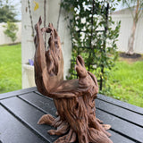 Haunted Tree Bookshelf Decor Hand Painted Gothic Horror 3d printed