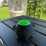 Cauldron Tealight Holder Bookshelf Decor Cute Spooky Decor 3d printed