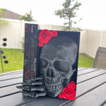 Skull Book Nook | Bookshelf Decor | Dark Romance | Horror |-Create Fantasy Crafts