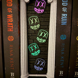 Legacy Of Gods Book Nook Set | Officially Licensed | Rina Kent | Bookshelf Decor | Bookish Merch