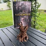 Haunted Tree Bookshelf Decor Hand Painted Gothic Horror 3d printed