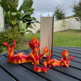 Fire Sprite | Bookshelf Decor | Fantasy |