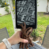 Haunted Tree Kindle Stand | Bookshelf Decor Hand Painted Gothic Horror