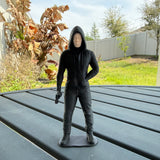 Hooded Masked Figure | Bookshelf Shelf Decor