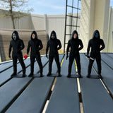 Hooded Masked Figure | Bookshelf Shelf Decor