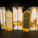 Bird Cage Tealight Book Nook | Bookshelf Decor