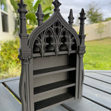 Mini Bookshelf | Cathedral | Gothic Book Shelf Decor