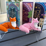 Perchling Fox | Shelf Sitter | Bookshelf decor