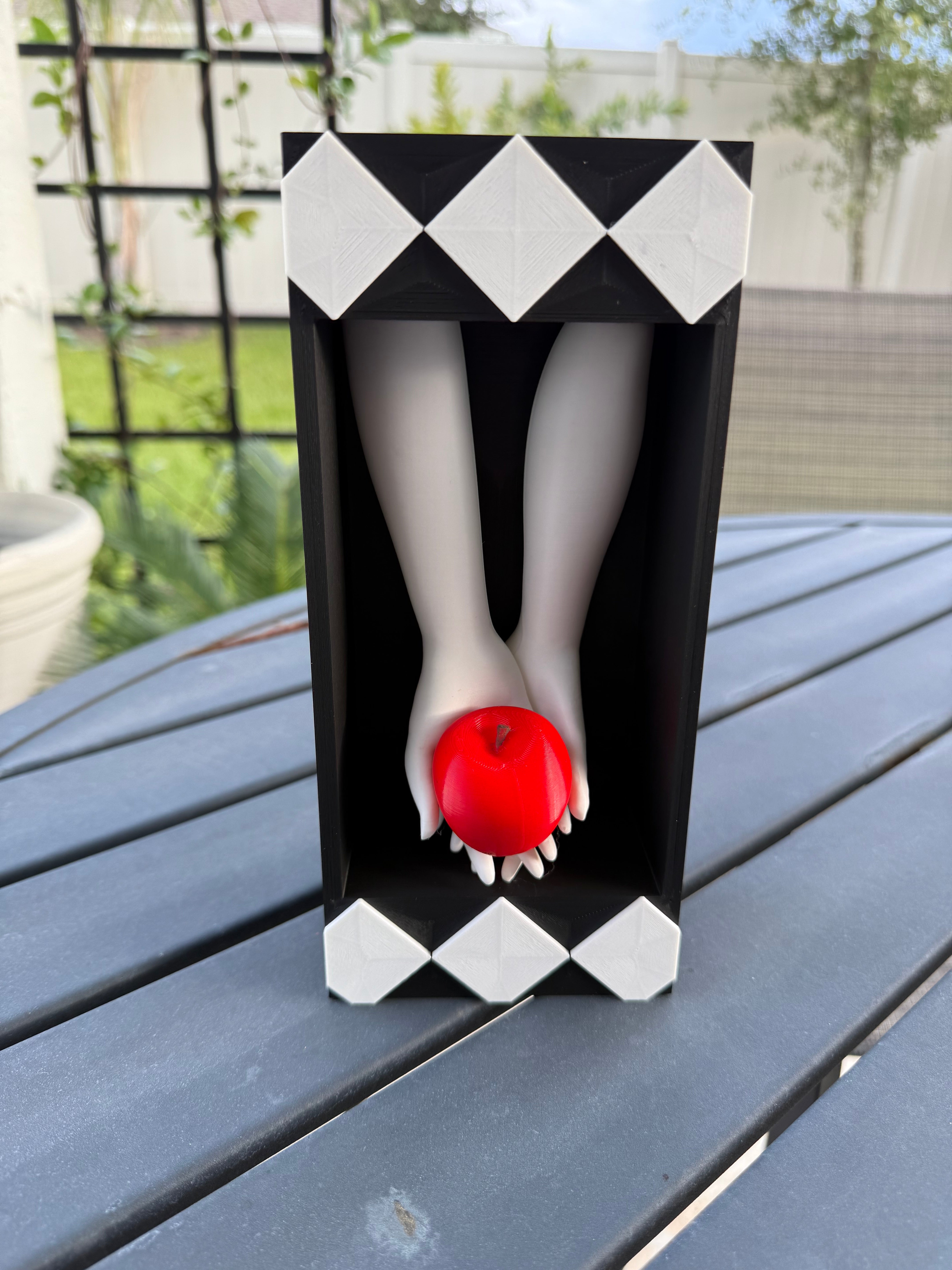 Holding Apple Book Nook-Create Fantasy Crafts