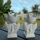 Reading Gargoyle | Bookshelf Decor