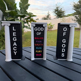 Legacy Of Gods Book Nook Set | Officially Licensed | Rina Kent | Bookshelf Decor | Bookish Merch