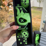 Poker Mask Book Nook | Bookish Merch | Bookshelf Decor | Dark Romance |