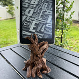 Haunted Tree Kindle Stand | Bookshelf Decor Hand Painted Gothic Horror