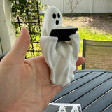 Reading Ghost Bookshelf Decor