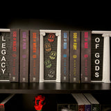 Legacy Of Gods Book Nook Set | Officially Licensed | Rina Kent | Bookshelf Decor | Bookish Merch