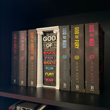 Legacy Of Gods Book Nook Set | Officially Licensed | Rina Kent | Bookshelf Decor | Bookish Merch