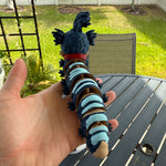 Ello Worm - 3D Print - Articulating - Decor-Create Fantasy Crafts