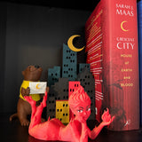 Fire Sprite Bookshelf Decor Bookish Merch-Create Fantasy Crafts