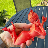 Fire Sprite Bookshelf Decor Bookish Merch-Create Fantasy Crafts